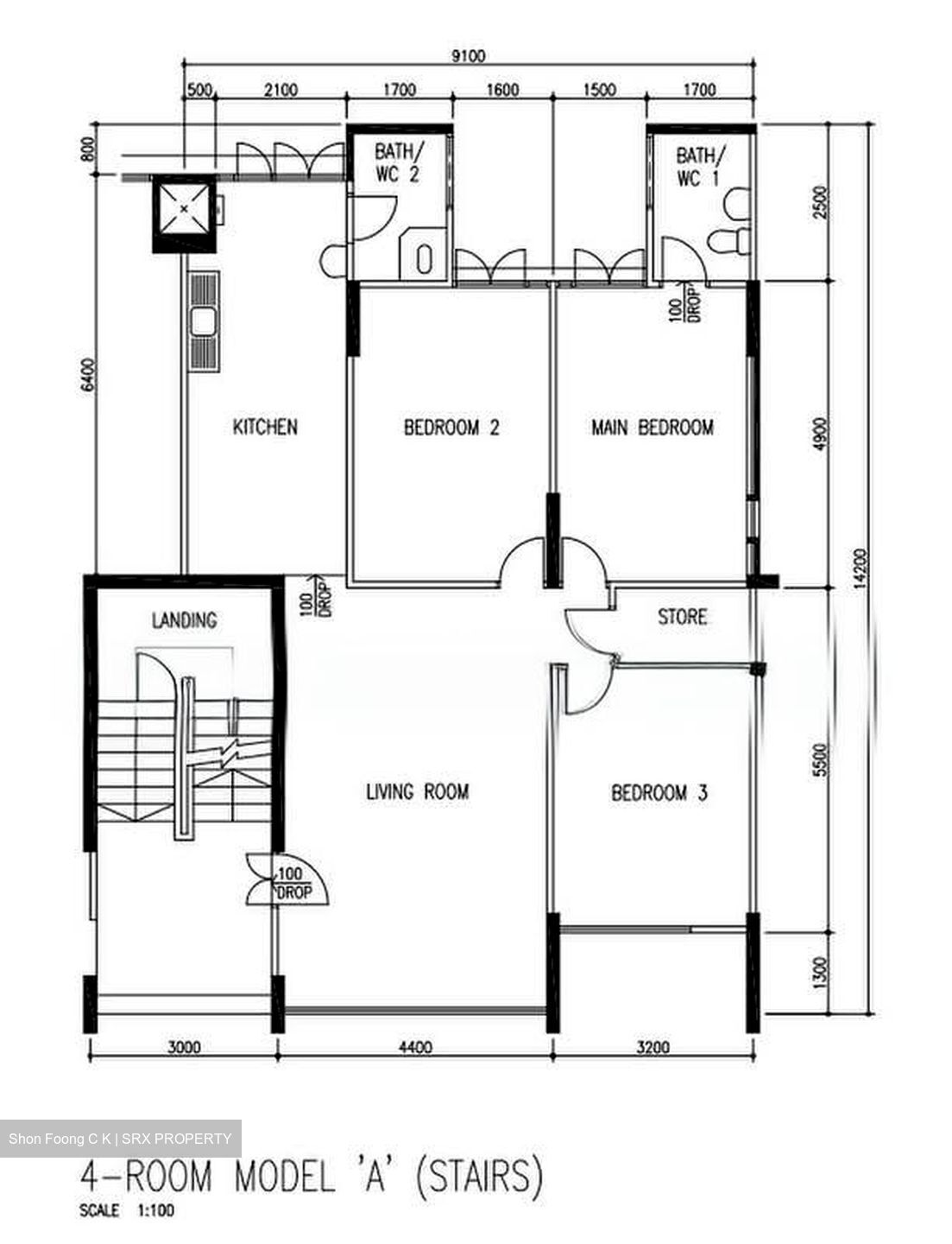 Blk 430 Jurong West Avenue 1 (Jurong West), HDB 4 Rooms #604992301